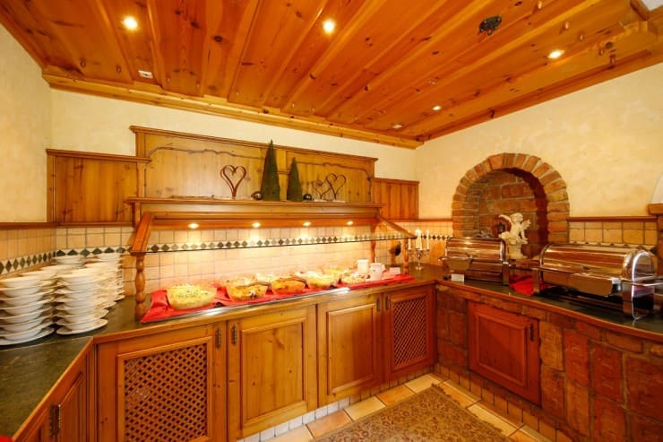 Frühstücksbuffet im Hotel Gut Raunerhof