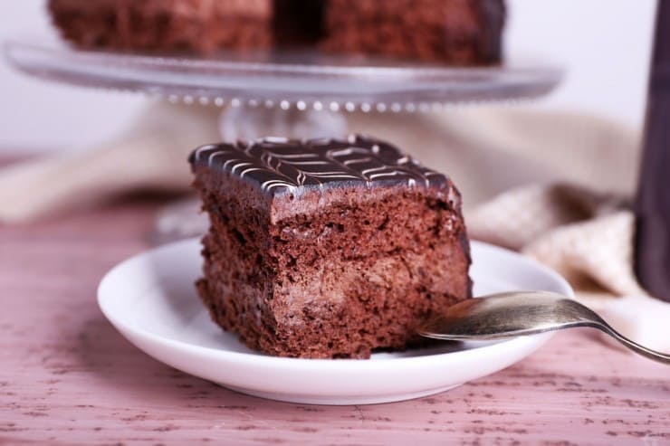 Kuchen im Rahmen der Nachmittagsjause