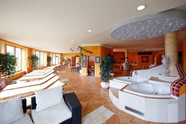 Ruheraum im Wellnessbereich