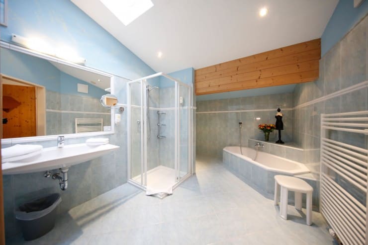 Badezimmer im Hotel Gut Raunerhof
