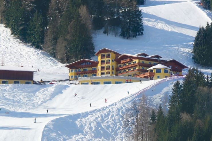 Hotel direkt an der Skipiste
