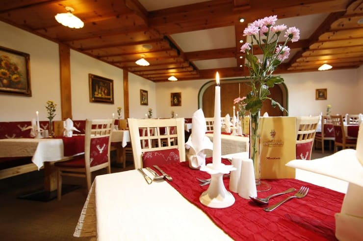 Tisch im Restaurant