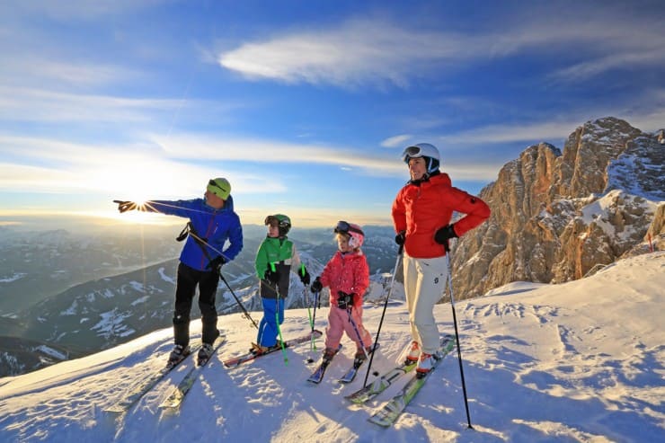Skifahren am Dachstein (c) Schladming Dachstein Tourismus