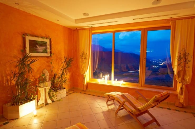 Ruheraum im Wellnessbereich