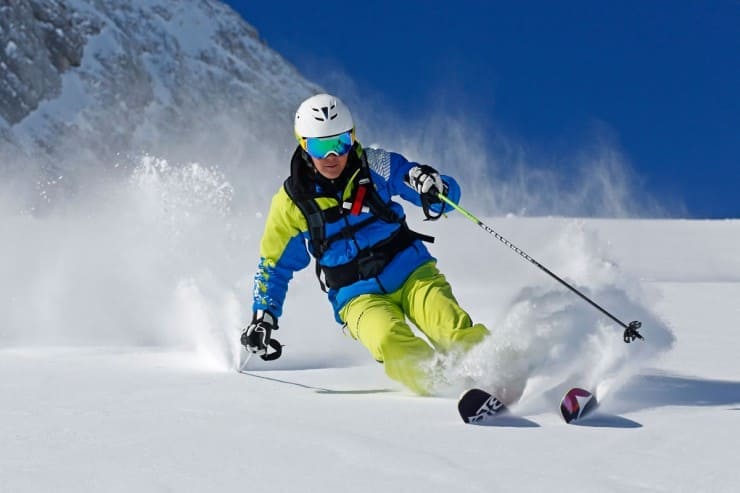 Skifahrer