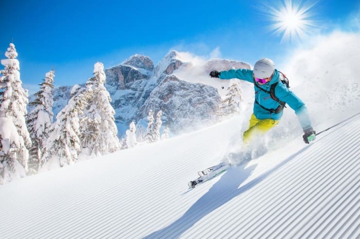 Sonnenskilauf in Schladming